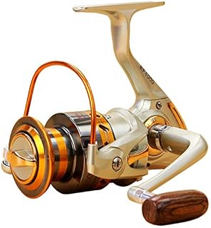 Iusun Fishing Reels EF500-EF9000 12BB Metal Spool Folding Arm Left Right 5.2:1 Spinning