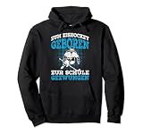 Zum Eishockey geboren Hockey Eishockeyspieler Geschenk Pullover Hoodie