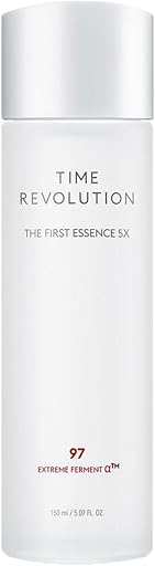 MISSHA Time Revolution The First Essence 5X 5.07 oz, Korean Skin Care | k-beauty toner with 97% cica yeast ferment supports hydration, pH balance, and glass skin radiance.
