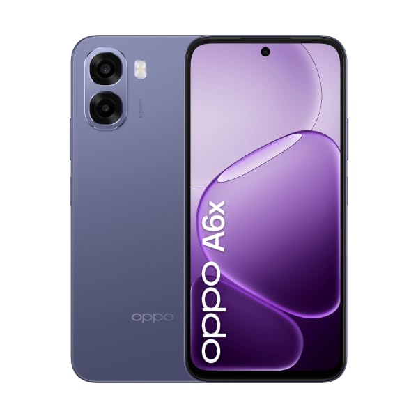 OPPO A6x 5G 6.75" 120Hz 6GB 256GB Black Purple