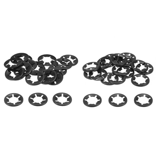 QUARKZMAN 40pz Interna Dente Stella Blocco Rondelle Set M14 M16 Pressione Rete Molle Rapido Velocità Chiusura Rondelle 304 Acciaio Inox Spingi Dadi