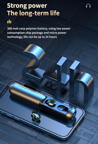 Image of BQ40 Pull Out Design TWS Wireless Earphones, 30 Hrs Playtime with Fast Charging, Bluetooth v5.4, 60Ms Low Latency Earbud for Gaming, IPX5 Sweat Resistance, 13mm Driver, Built-in Mic (Silver)