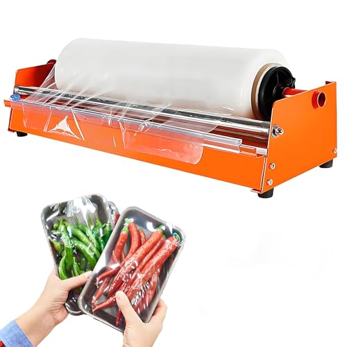 Avvolgitore manuale per pallet, dispenser di film estensibile a mano per imballaggio sicuro in magazzini e industria alimentare