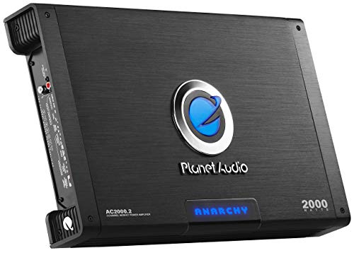 image for Planet Audio AC2000.2 2 Channel Car Amplifier - 2000 High Output, High