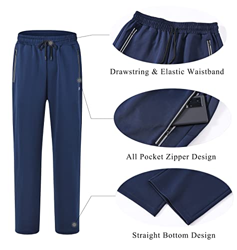 Mofiz Mens Tracksuit Jogging Sports Sweatsuit Comfortable Outfits Casual Athletic Pants Full Zip Jacket 2 Piece #TOP4