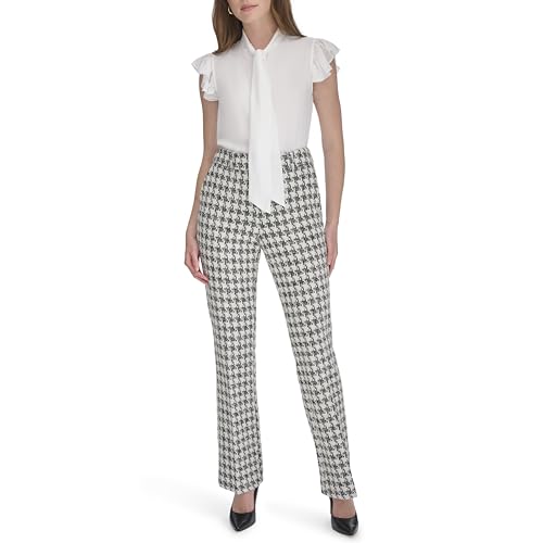 Image of Tommy Hilfiger Solid Sutton Boot Leg Trousers