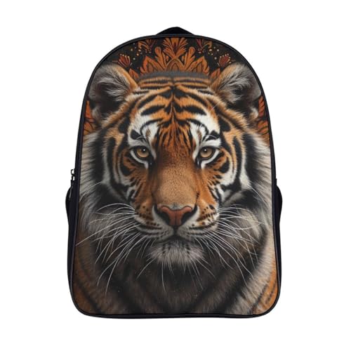 Sac à dos Tigre enfants cartable maternelle 3D imprimé sac à dos étudiant léger 40cm