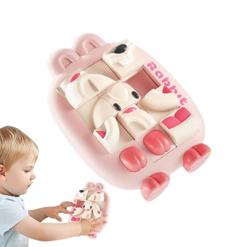 Genérico de Diapositivas para niños,Juegos de de Diapositivas de Animales | Juego de con de Aprendizaje Stem,Capacidad de Pensamiento Mejorada, Juegos portátiles de Juguete de Viaje, Aumenta la co