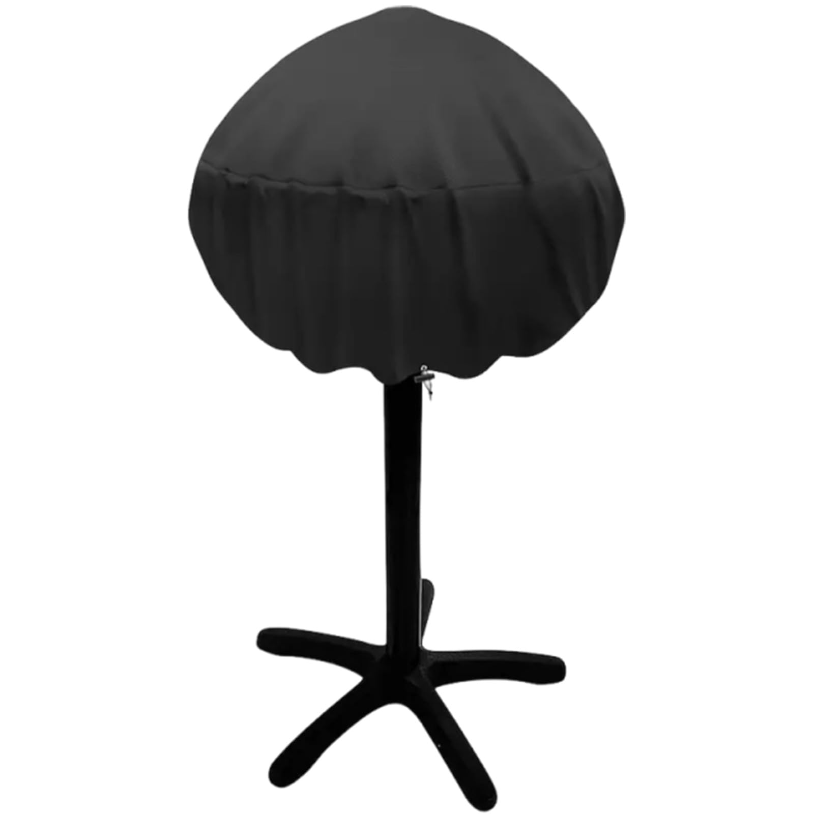 Small BBQ Covers, George Foreman Grill Large, Outdoor Barbecue Cover Waterproof, Round BBQ Cover for Small George Foreman Grill, 48 X 44 Cm, Black