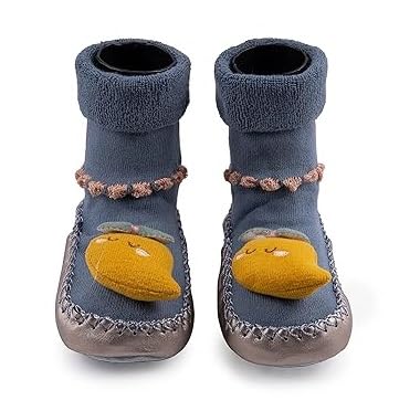 winter baby toddler non-skid sock non slip casual first walking socks for unisex toddler knit ankle socks botties