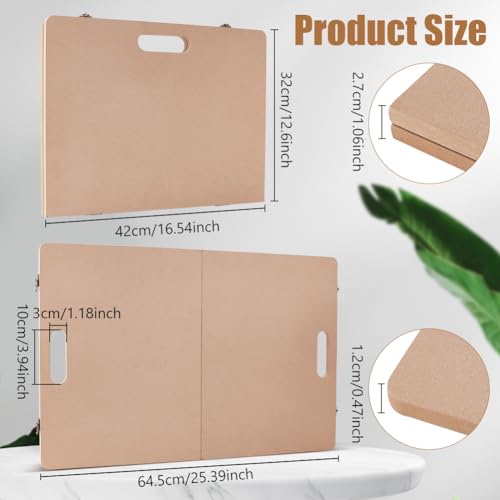 BENECREAT 42x32x2.7cm Wood Clay Wedging Board - Image 2