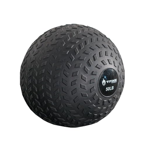 Titan Fitness Rubber Tread Slam Ball 50lb