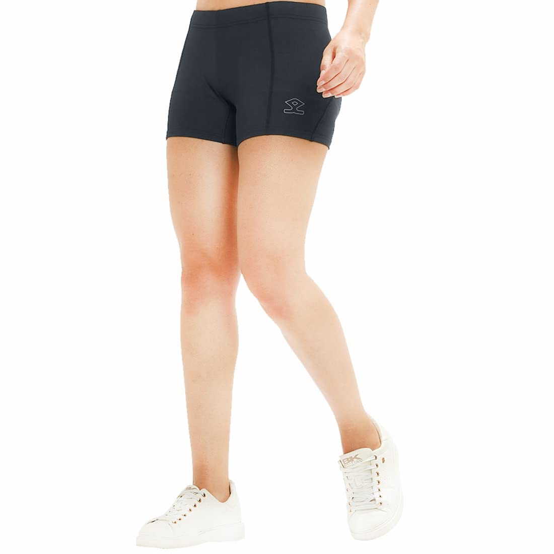 SHREY Runner Shorts Girls-Navy-XS - Image 3 thumbnail
