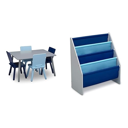 Miniatura 9 de Delta Children Juego de mesa y sillas para niños 4 sillas incluidas  Ideal para artes y manualidades hora de aperitivos educación en casa tareas y