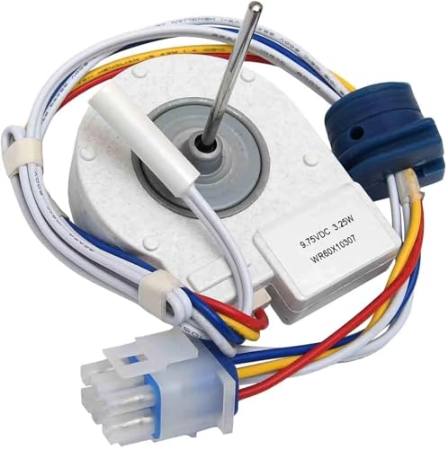 Motor De Ventilador 197D4968G009 Fdqt26Ge6 Fdqt26Ge8, Compatible Con Panasonic, Refrigerador Wr60X10307 Wr60X10074, Bajo Nivel De Ruido.