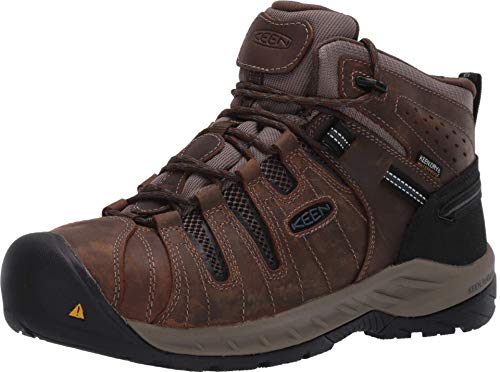 Image of KEEN Utility Men's Flint 2 Mid Height Steel Toe Waterproof Durable Construction Work Boots