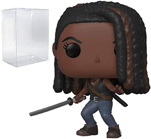 POP The Walking Dead - Figura de vinilo de Michonne Funko Pop! (incluye funda protectora de caja POP compatible), multicolor, 3.75 pulgadas