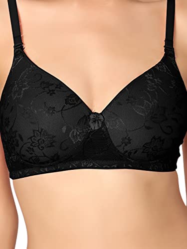 Image of Sonari Soda Women's Padded T-Shirt Bra Black Black