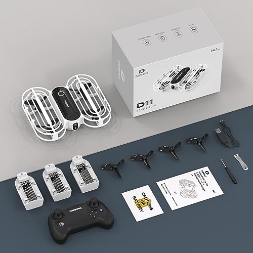 DEERC D11 Mini Drone per Bambini, LED RC