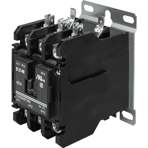 Eaton / Cutler Hammer C25DNF340B 50mm DP Contactor , 3-Pole , 40 Amp , 240 VAC Coil Voltage