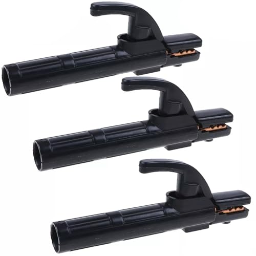 3 Pieces 300A Electrode Holder Stick Welder Mini Copper Welding Rod Stinger Clamp