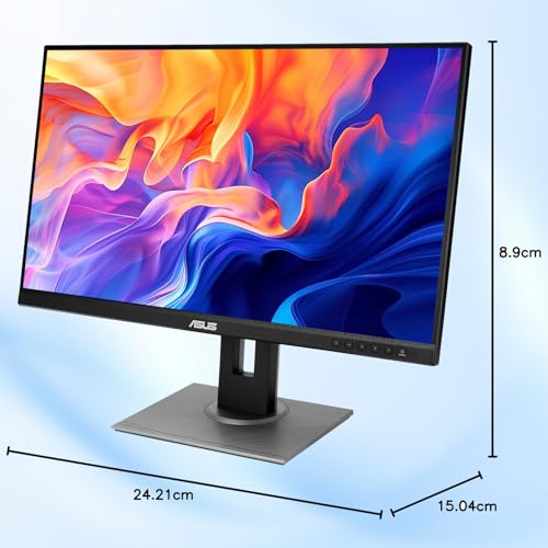 Image of ASUS ProArt 27 inch WQHD Monitor, IPS Display, 100% sRGB, Calman Verified, Ergonomic Stand | DisplayPort | HDMI | DVI-D Mini DP | USB Hub, Eye Care, Ergonomic Tilt Height Pivot Swivel Adjustable Stand