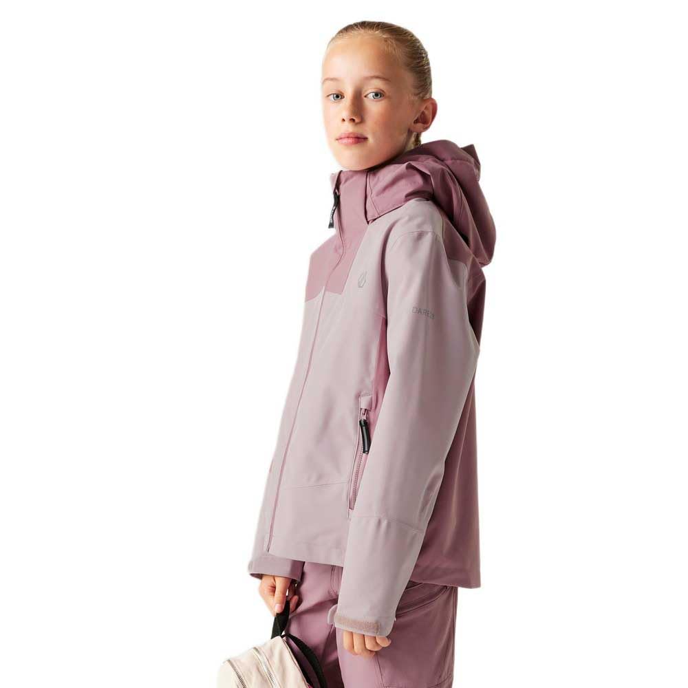 Dare2b Kids Unisex Explore III Hiking Jacket, Waterproof Breathable Walking Coat