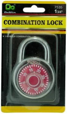Bulk Buys combination lock (Set of 48)