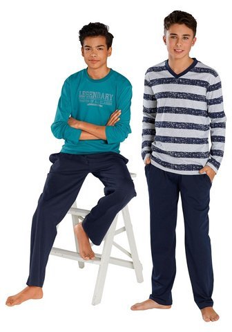 Le Jogger Pyjama, lang (2 Stck.) Farb-Set