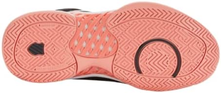 K-Swiss Women's Express Light Pickleball Shoe, Asphalt/Steel Gray/Peach, 6 M | Image 6