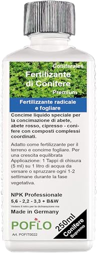 Fertilizzante Liquido Conifere 250ml Linea Professionale