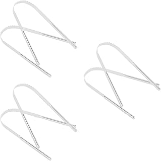 Beavorty 6 Pçs Raspador De Língua Raspador De Boca Suprimentos De Limpeza De Língua Limpador De Língua Para Adultos Varredor De Língua Escovas De Limpeza Doméstica Limpadores De Língua