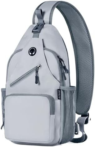 Javolto Crossbody Sling Bag,Small Backpack Men,Hands-Free Shoulder Daypack