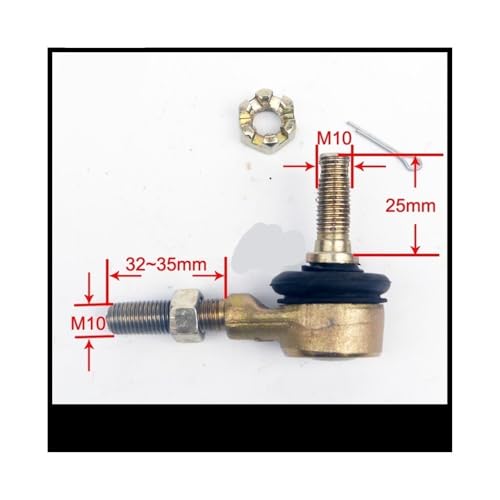Barra de acoplamiento de 380 mm para quad de 250cc 4