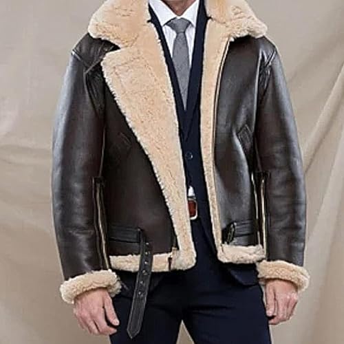 Chaqueta tipo Bomber con forro Sherpa para hombre miniatura 2