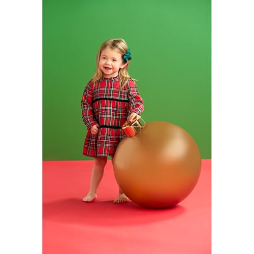 Mud Pie Baby Girls Children Tartan Tiered Dress4