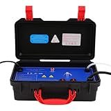 Dampfreiniger, 3000W Handdampfreiniger mit Kalt- und Heißwasser, 2-3.5 Bar Hochdruck, Verstellbarer Dampf, Tankless Design, 12-TLG Zubehör für Küche, Bad, Auto, Polster, Fliesen, Schwarz
