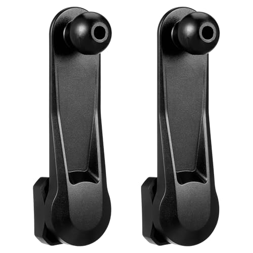 ARTIBETTER 2pcs Phone Mount Phone Holder Rod Extension Rod for Dash Mount Extension Pole Adapter Phone Holder Accessories Arm for Telephone Plastic to Rotate Cell Phone