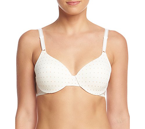 Warner's womens This is Not a Bra Full-Coverage Underwire Bra,Body Tone Polka Dot,38C