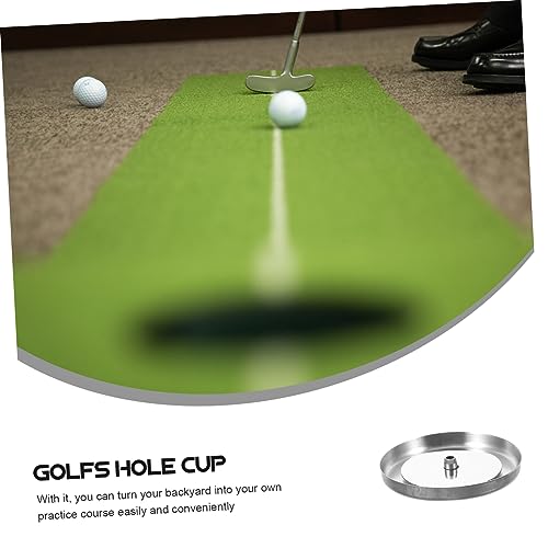 Equipo neto tee de golf Kisangel de acero inoxidable con copa de precision 6
