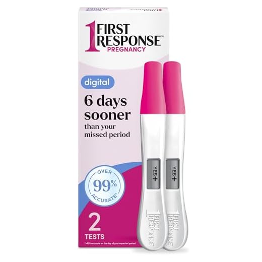 First Response Gold Digital Pregnancy Test, 2 Pack