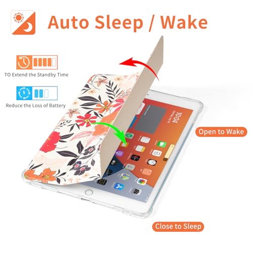 Funda para iPad 10.2 inteligente carcasa con soporte para lápiz y función atril 3