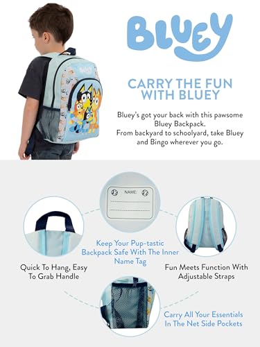 Miniatura 4 de Bluey Mochila Bingo Mochila Escolar Niño Azul One Size