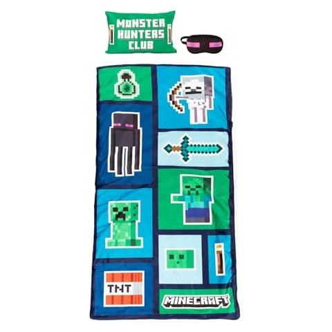 Jay Franco Minecraft Creeper Sleepover Set Cover