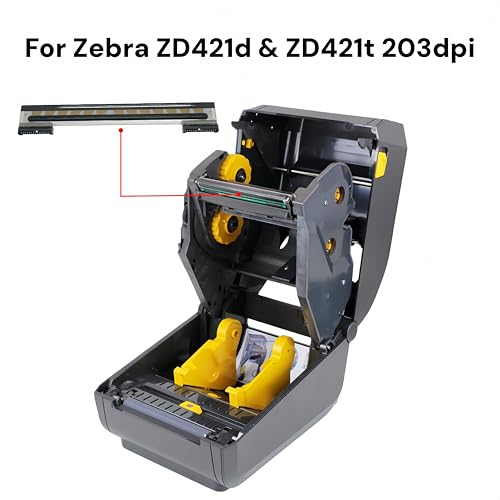 Cabezal ZD421T P1112640-218 soluciona líneas blancas en impresión de 203 dpi 4