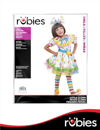 Disfraz de Payasita para Niñas 4T miniatura 5