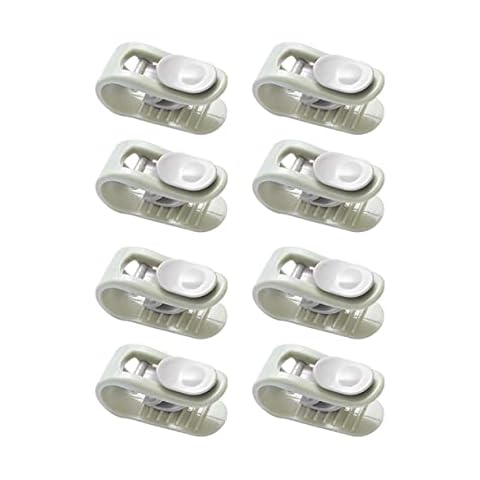 Lizihengpi Quilt clip 8 piece anti-slip clamp without pin bed sheet quilt hold Clothing socks curtain duvet clips (Green) Cover