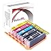 Price comparison product image PerfectPrint Compatible Ink Cartridge Replacement for Canon PIXMA MG5750 MG6850 MG5751 MG6851 MG5753 MG5752 MG6852 MG6853 MG5700 MG6800 TS6050 TS6052 TS6051 TS5055 TS5053 MG7751 (5-Pack)