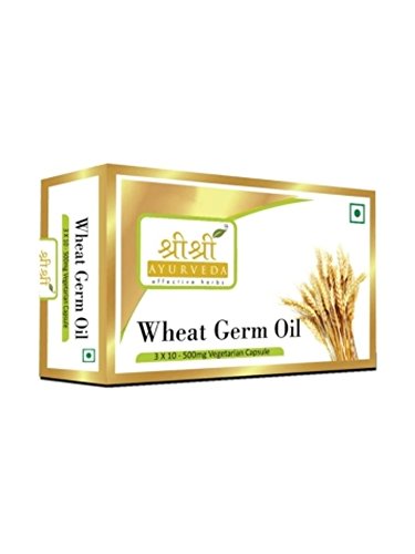Sri Sri Tattva Wheat Germ Oil Veg Capsules - 30 Count