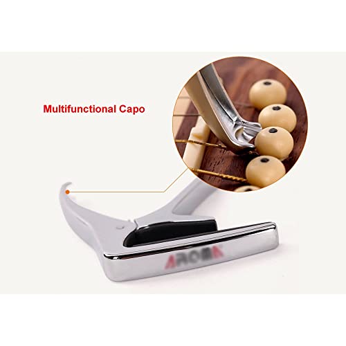 EXENXA Accueil Instrument de Musique Capo de Guitare Capo de Guitare Alliage métallique Capo de Guitare Polyvalent avec… - Les Beatles, Paul McCartney, John Lennon, RIngo Starr, George Harrison EXENXA Accueil Instrument de Musique Capo de Guitare Capo de Guitare Alliage métallique Capo de Guitare Polyvalent avec… – Image 5
